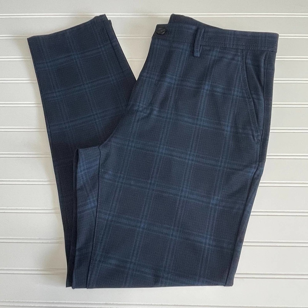 Zara The Melange Pant Plaid Mens Size 32 - Picture 7 of 11